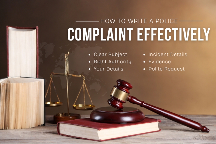 Write a Police Complaint