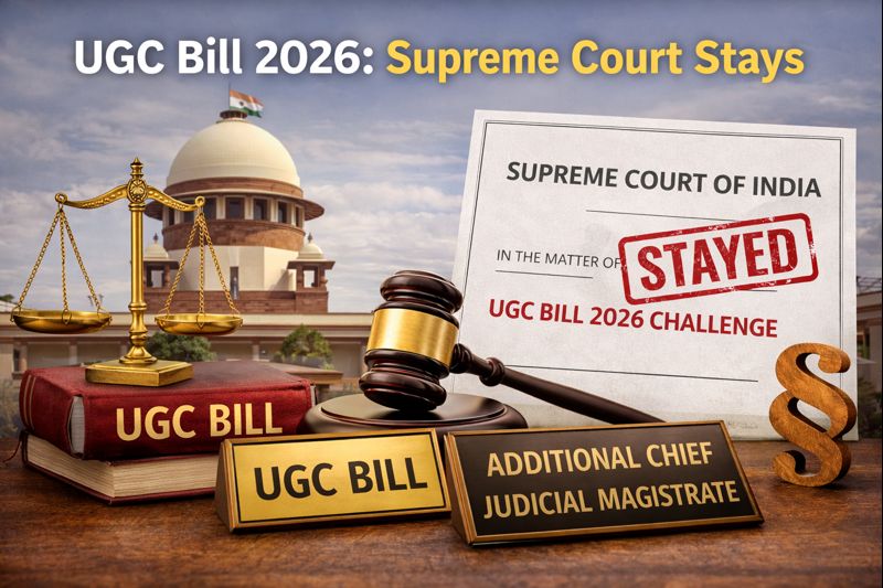 UGC Bill 2026: Supreme Court Stays