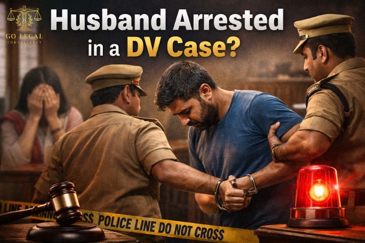 Husband Arrested in a DV Case
