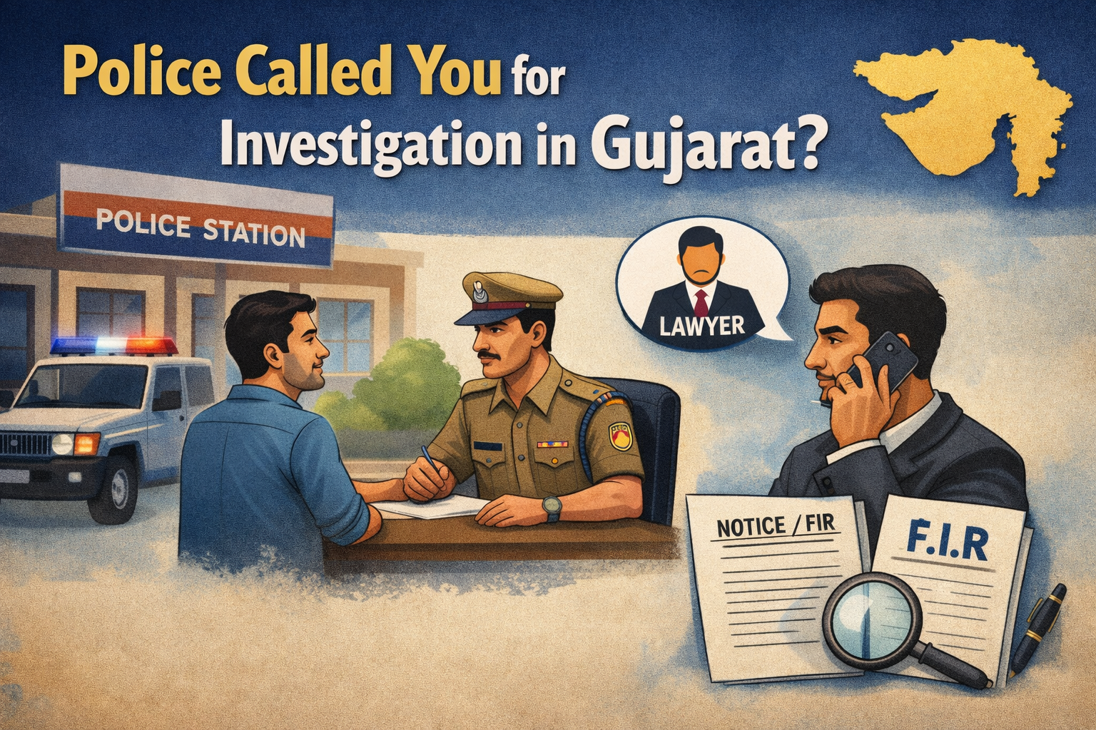 Police Called You for Investigation in Gujarat