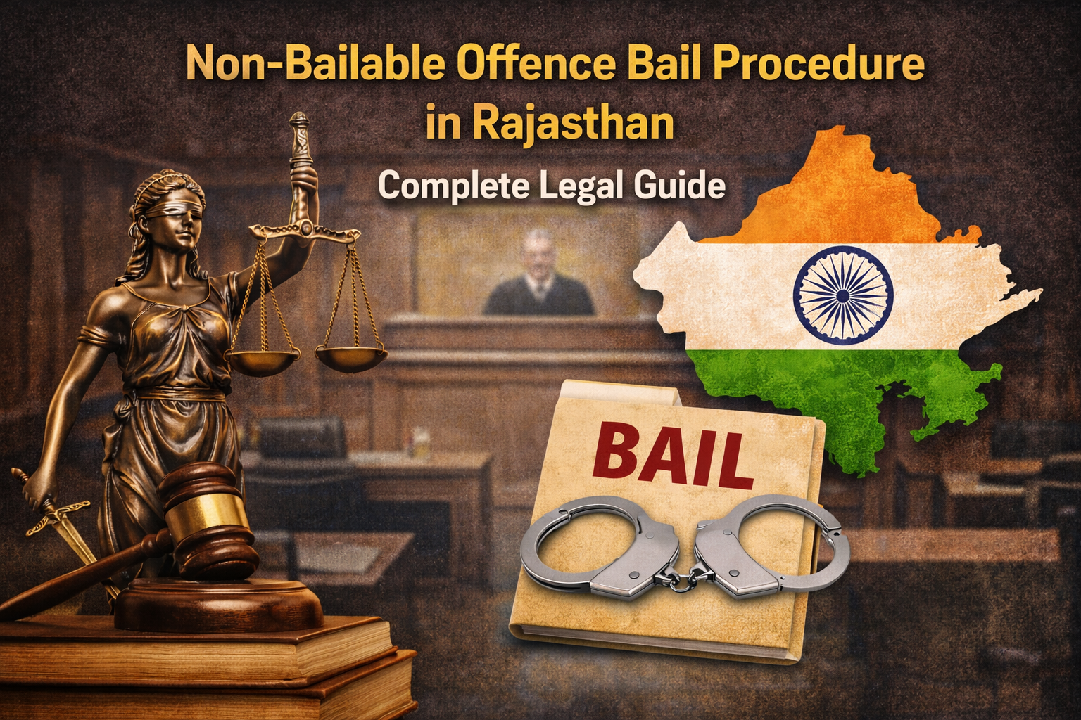 Non-Bailable Offence Bail Procedure in Rajasthan – Complete Legal Guide