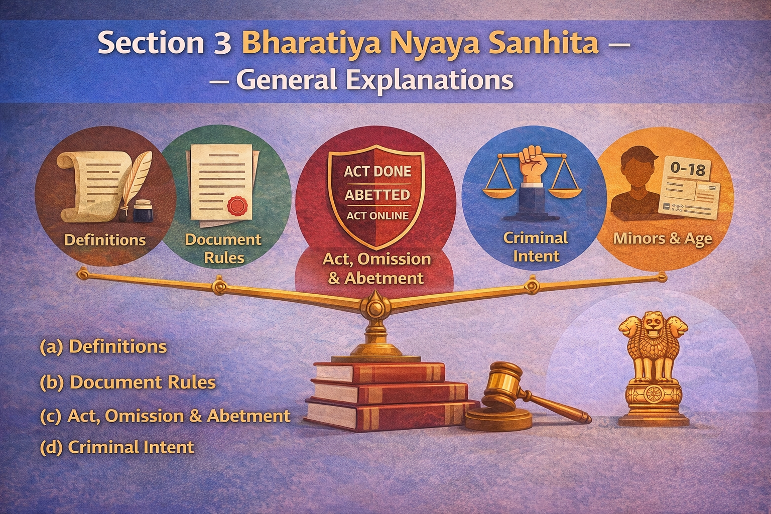 Section 3 Bharatiya Nyaya Sanhita