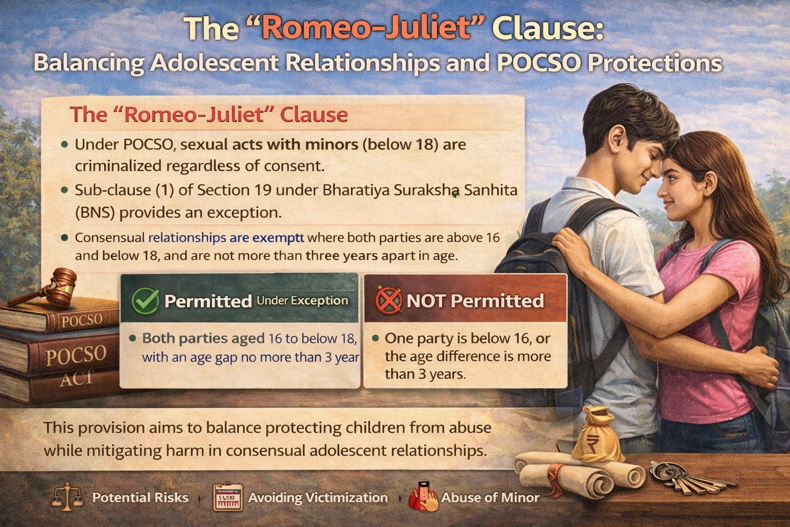 Romeo-Juliet clause under POCSO Act