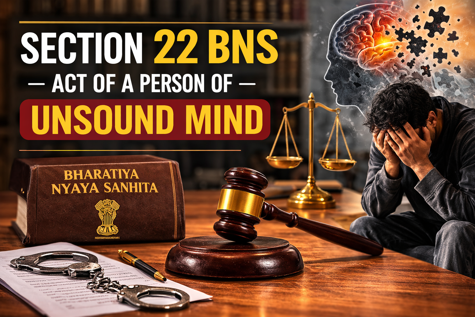 Section 22 BNS – Act of a Person of Unsound Mind