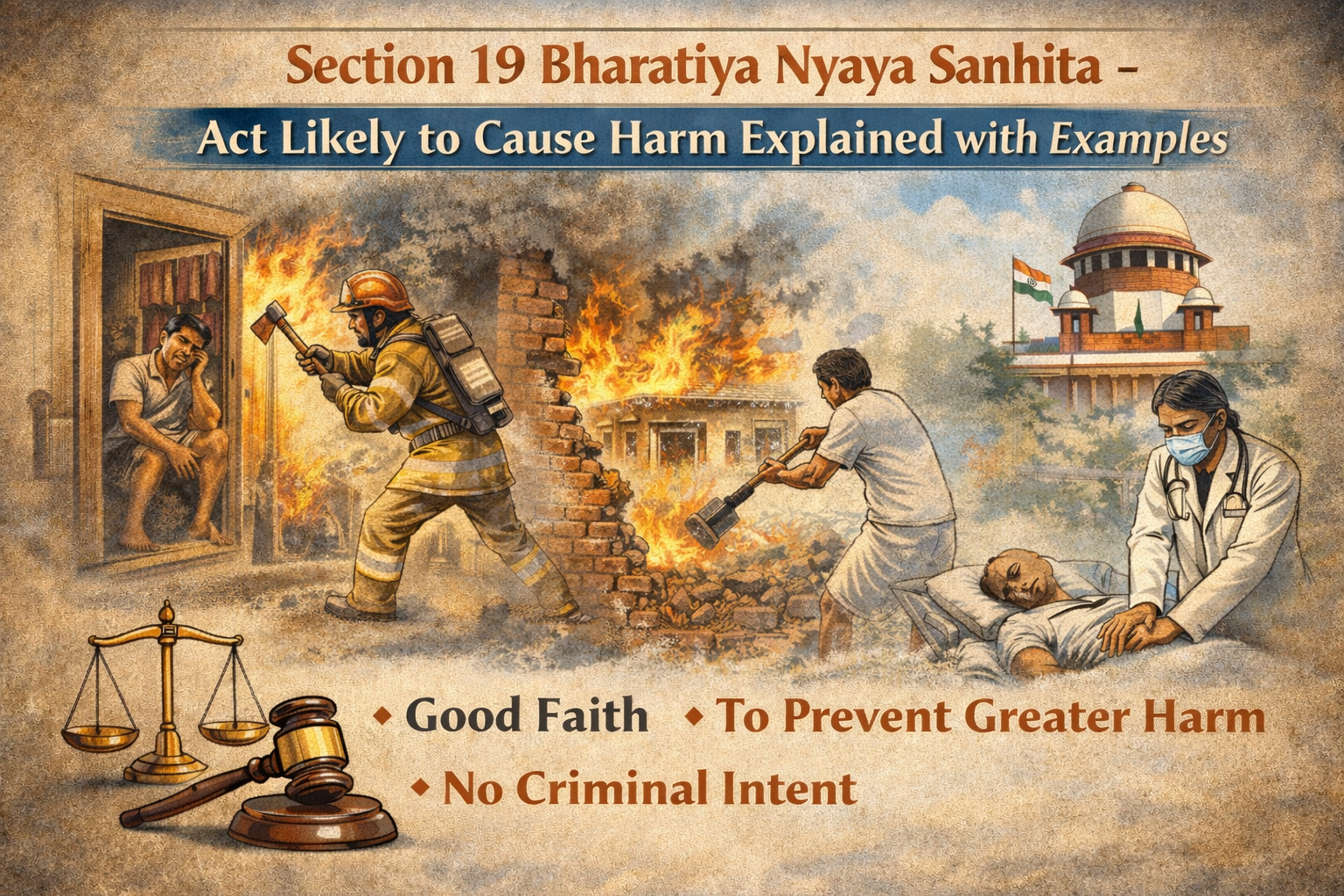 Section 19 Bharatiya Nyaya Sanhita – Act likely to cause harm